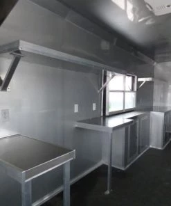 8.5' x 52' Concession Food Trailer Gooseneck Yellow 73 8.5' x 52' Concession Food Trailer Gooseneck Yellow -Cheap Concession Trailers Shop p1300192