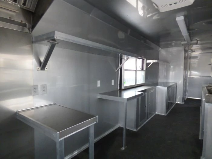 8.5' x 52' Concession Food Trailer Gooseneck Yellow 37 8.5' x 52' Concession Food Trailer Gooseneck Yellow - Image 37