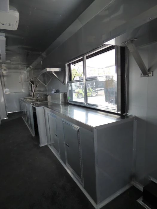 8.5' x 52' Concession Food Trailer Gooseneck Yellow 15 8.5' x 52' Concession Food Trailer Gooseneck Yellow - Image 15