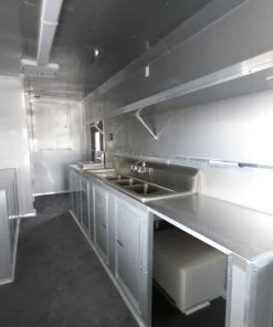 8.5' x 52' Concession Food Trailer Gooseneck Yellow 44 8.5' x 52' Concession Food Trailer Gooseneck Yellow -Cheap Concession Trailers Shop p1300194