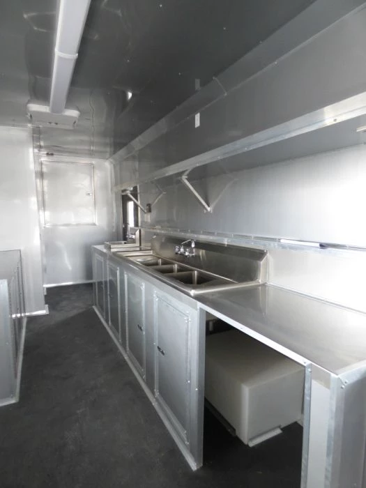 8.5' x 52' Concession Food Trailer Gooseneck Yellow 8 8.5' x 52' Concession Food Trailer Gooseneck Yellow - Image 8