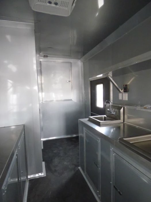 8.5' x 52' Concession Food Trailer Gooseneck Yellow 18 8.5' x 52' Concession Food Trailer Gooseneck Yellow - Image 18