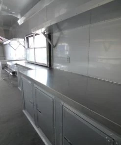 8.5' x 52' Concession Food Trailer Gooseneck Yellow 48 8.5' x 52' Concession Food Trailer Gooseneck Yellow -Cheap Concession Trailers Shop p1300198