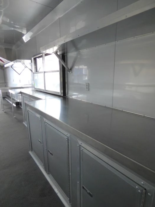 8.5' x 52' Concession Food Trailer Gooseneck Yellow 12 8.5' x 52' Concession Food Trailer Gooseneck Yellow - Image 12