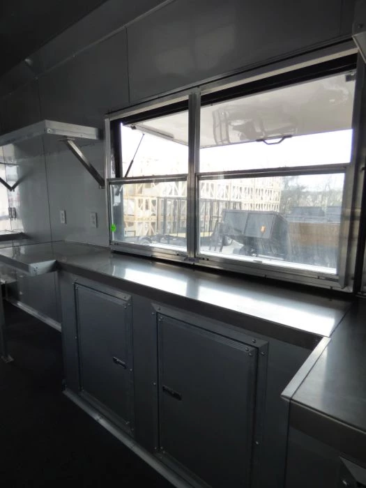 8.5' x 52' Concession Food Trailer Gooseneck Yellow 35 8.5' x 52' Concession Food Trailer Gooseneck Yellow - Image 35