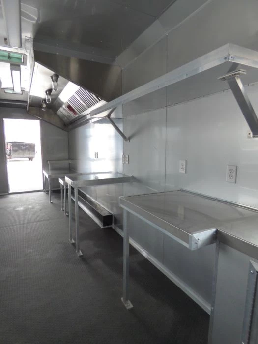 8.5' x 52' Concession Food Trailer Gooseneck Yellow 27 8.5' x 52' Concession Food Trailer Gooseneck Yellow - Image 27