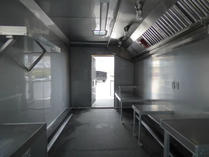 8.5' x 52' Concession Food Trailer Gooseneck Yellow 24 8.5' x 52' Concession Food Trailer Gooseneck Yellow - Image 24