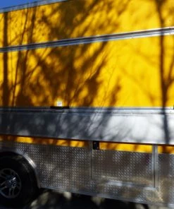 8.5' x 25' Concession Food Yellow Trailer -Cheap Concession Trailers Shop p1300414