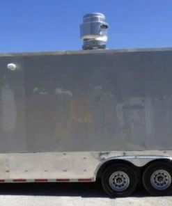 8.5' x 27' Concession Trailer Silver Frost Food Event Catering -Cheap Concession Trailers Shop p1300806