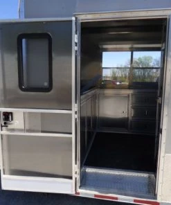 8.5' x 27' Concession Trailer Silver Frost Food Event Catering -Cheap Concession Trailers Shop p1300817
