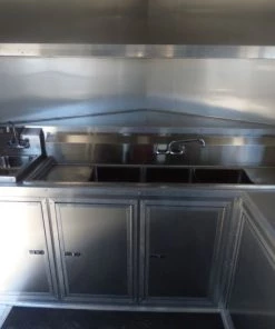 8.5' x 27' Concession Trailer Silver Frost Food Event Catering -Cheap Concession Trailers Shop p1300819