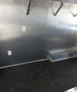 8.5' x 27' Concession Trailer Silver Frost Food Event Catering -Cheap Concession Trailers Shop p1300822