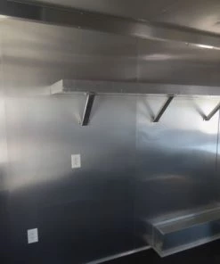 8.5' x 27' Concession Trailer Silver Frost Food Event Catering -Cheap Concession Trailers Shop p1300823