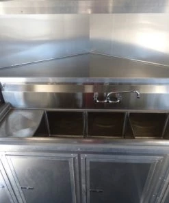 8.5' x 27' Concession Trailer Silver Frost Food Event Catering -Cheap Concession Trailers Shop p1300833