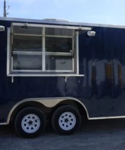 8.5' x 16' Concession Trailer Indigo Blue Food Event Catering 27 8.5' x 16' Concession Trailer Indigo Blue Food Event Catering -Cheap Concession Trailers Shop p1300958