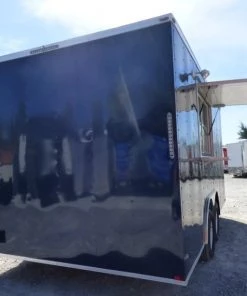 8.5' x 16' Concession Trailer Indigo Blue Food Event Catering 25 8.5' x 16' Concession Trailer Indigo Blue Food Event Catering -Cheap Concession Trailers Shop p1300959