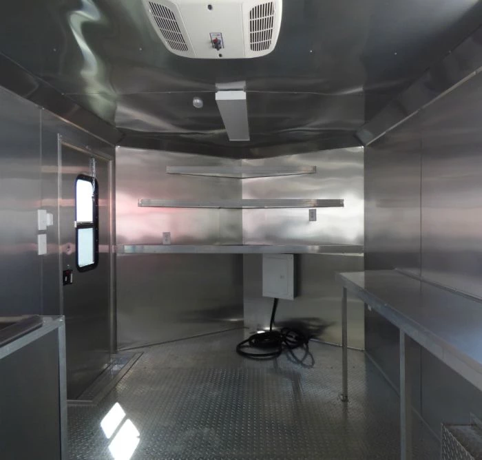 8.5' x 16' Concession Trailer Indigo Blue Food Event Catering 7 8.5' x 16' Concession Trailer Indigo Blue Food Event Catering - Image 7