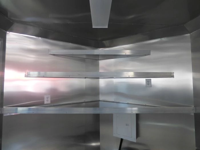 8.5' x 16' Concession Trailer Indigo Blue Food Event Catering 18 8.5' x 16' Concession Trailer Indigo Blue Food Event Catering - Image 18