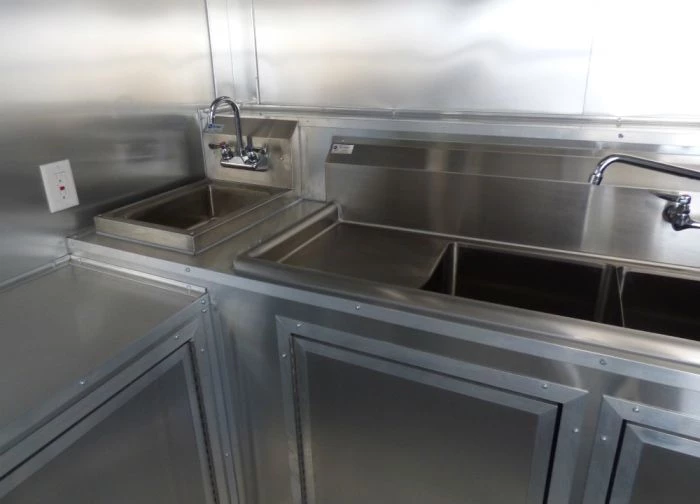 8.5' x 16' Concession Trailer Indigo Blue Food Event Catering 16 8.5' x 16' Concession Trailer Indigo Blue Food Event Catering - Image 16