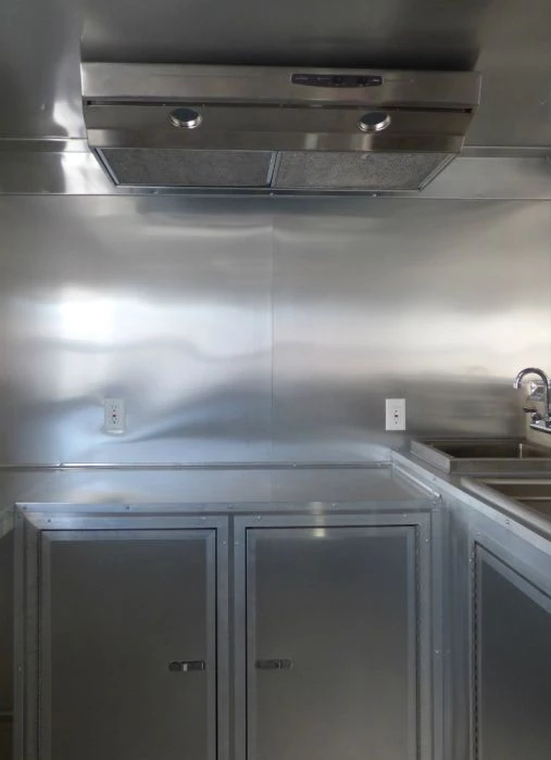 8.5' x 16' Concession Trailer Indigo Blue Food Event Catering 6 8.5' x 16' Concession Trailer Indigo Blue Food Event Catering - Image 6