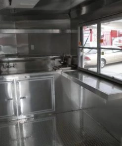 Concession Trailer 8.5' x 17' White - BBQ Smoker Food Vending -Cheap Concession Trailers Shop p4180049 1 1 1