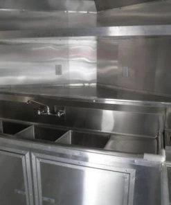 Concession Trailer 8.5' x 17' White - BBQ Smoker Food Vending -Cheap Concession Trailers Shop p4180054 1 1 1