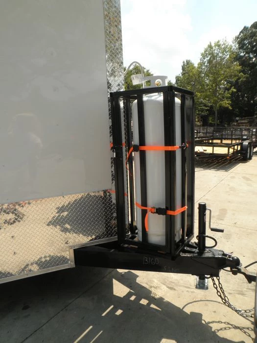 Concession Trailer 8.5'x20' White - BBQ Smoker Vending Concession 5 Concession Trailer 8.5'x20' White - BBQ Smoker Vending Concession - Image 5