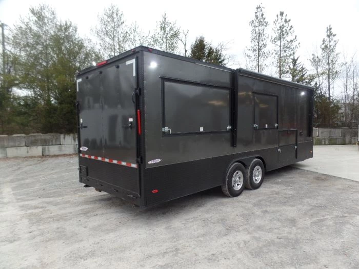8.5' x 24' Black Catering Event Concession Food Trailer 17 8.5' x 24' Black Catering Event Concession Food Trailer - Image 17