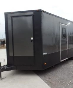 8.5' x 24' Black Catering Event Concession Food Trailer 43 8.5' x 24' Black Catering Event Concession Food Trailer -Cheap Concession Trailers Shop sam 0022 1