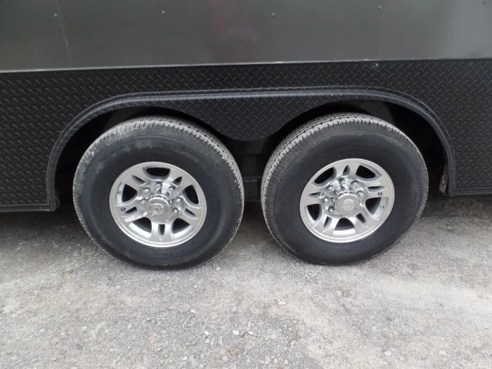 8.5' x 24' Black Catering Event Concession Food Trailer 5 8.5' x 24' Black Catering Event Concession Food Trailer - Image 5