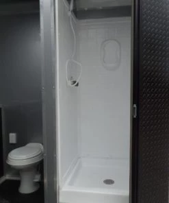 8.5' x 24' Black Catering Event Concession Food Trailer 66 8.5' x 24' Black Catering Event Concession Food Trailer -Cheap Concession Trailers Shop sam 0035 1