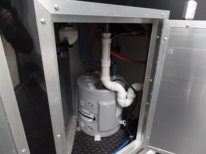 8.5' x 24' Black Catering Event Concession Food Trailer 11 8.5' x 24' Black Catering Event Concession Food Trailer - Image 11