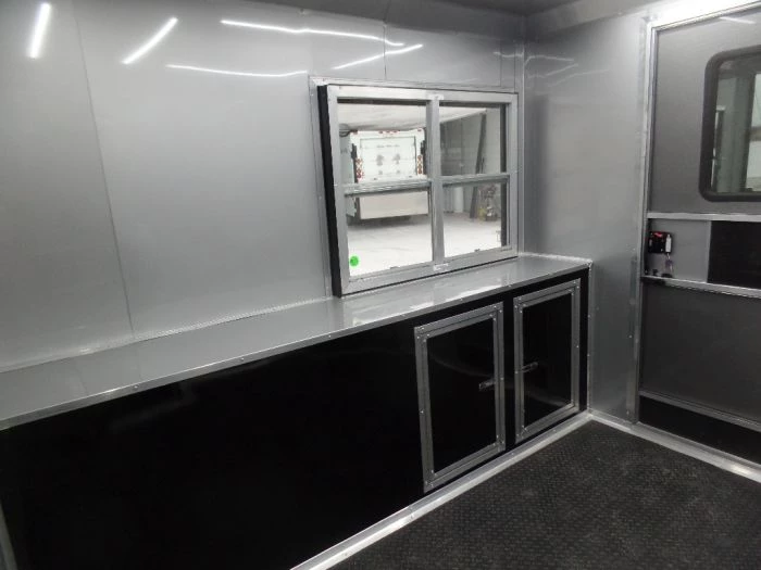 8.5' x 24' Black Catering Event Concession Food Trailer 16 8.5' x 24' Black Catering Event Concession Food Trailer - Image 16