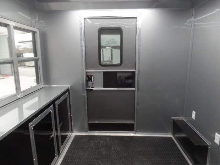 8.5' x 24' Black Catering Event Concession Food Trailer 24 8.5' x 24' Black Catering Event Concession Food Trailer - Image 24