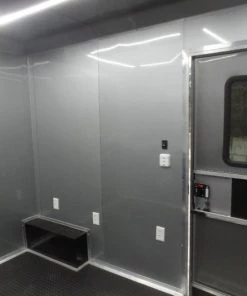 8.5' x 24' Black Catering Event Concession Food Trailer 67 8.5' x 24' Black Catering Event Concession Food Trailer -Cheap Concession Trailers Shop sam 0040 1