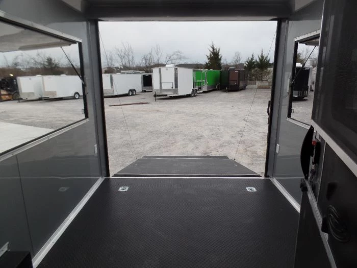 8.5' x 24' Black Catering Event Concession Food Trailer 22 8.5' x 24' Black Catering Event Concession Food Trailer - Image 22