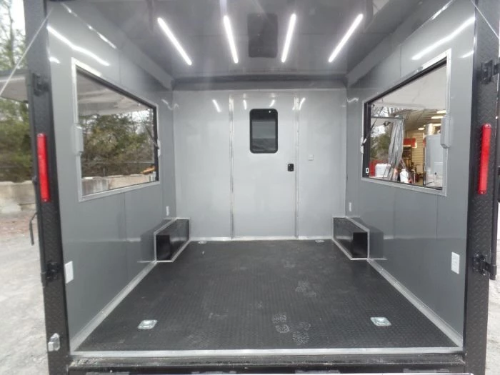 8.5' x 24' Black Catering Event Concession Food Trailer 8 8.5' x 24' Black Catering Event Concession Food Trailer - Image 8