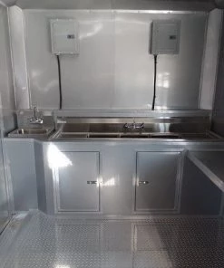 8.5' x 14' Concession Food Trailer Yellow Event Catering -Cheap Concession Trailers Shop sam 0093