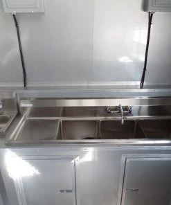 8.5' x 14' Concession Food Trailer Yellow Event Catering -Cheap Concession Trailers Shop sam 0094