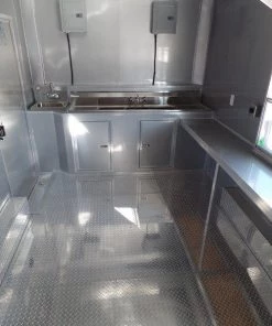 8.5' x 14' Concession Food Trailer Yellow Event Catering -Cheap Concession Trailers Shop sam 0103