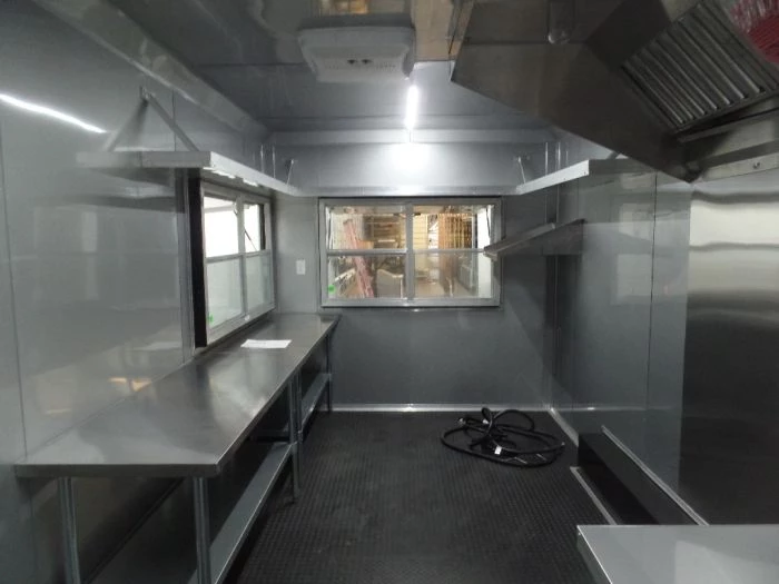 8.5' x 18' Indigo Blue Flat Nose Concession Food Trailer With Appliances 13 8.5' x 18' Indigo Blue Flat Nose Concession Food Trailer With Appliances - Image 13