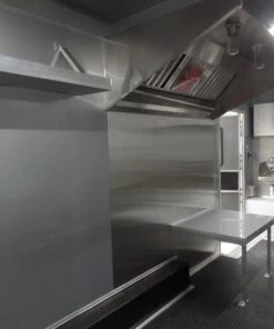 8.5' x 18' Indigo Blue Flat Nose Concession Food Trailer With Appliances 48 8.5' x 18' Indigo Blue Flat Nose Concession Food Trailer With Appliances -Cheap Concession Trailers Shop sam 0218 2 1