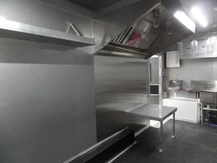 8.5' x 18' Indigo Blue Flat Nose Concession Food Trailer With Appliances 18 8.5' x 18' Indigo Blue Flat Nose Concession Food Trailer With Appliances - Image 18