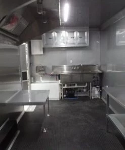 8.5' x 18' Indigo Blue Flat Nose Concession Food Trailer With Appliances 39 8.5' x 18' Indigo Blue Flat Nose Concession Food Trailer With Appliances -Cheap Concession Trailers Shop sam 0219 2 1