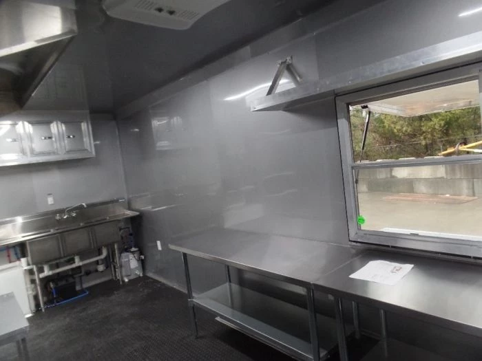 8.5' x 18' Indigo Blue Flat Nose Concession Food Trailer With Appliances 16 8.5' x 18' Indigo Blue Flat Nose Concession Food Trailer With Appliances - Image 16