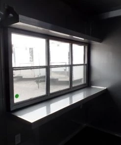 8.5' x 20' Black Food Event Concession Food Trailer -Cheap Concession Trailers Shop sam 0249