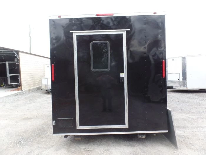 8.5' x 20' Black Concession Food Trailer With Appliances 15 8.5' x 20' Black Concession Food Trailer With Appliances - Image 15