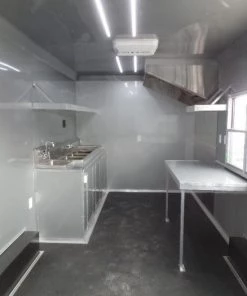 8.5' x 20' Black Concession Food Trailer 34 8.5' x 20' Black Concession Food Trailer -Cheap Concession Trailers Shop sam 0267 2 1