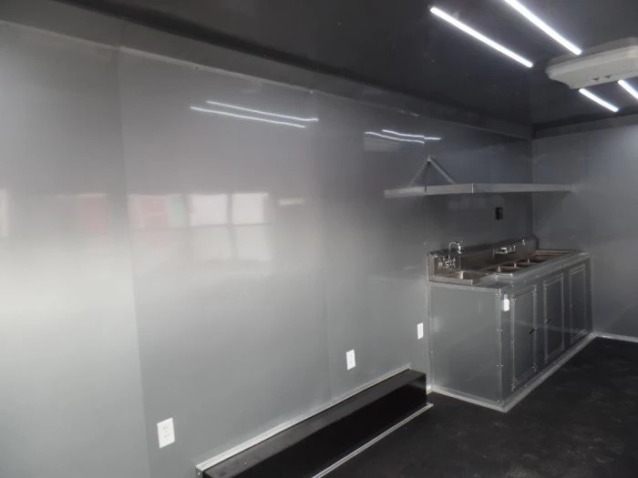 8.5' x 20' Black Concession Food Trailer 9 8.5' x 20' Black Concession Food Trailer - Image 9