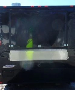 8.5' x 18' Concession Food Trailer Black With Appliances -Cheap Concession Trailers Shop sam 0270 1